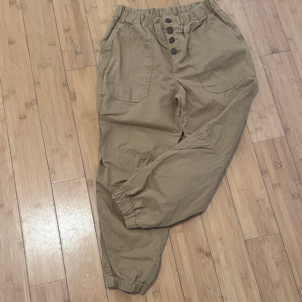 Free People Men's Cargo Pants in Tan